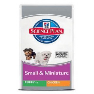 Hill's Science Plan для щенков малых и миниатюрных пород в возрасте до 1 года с курицей (Puppy Small&Miniature)