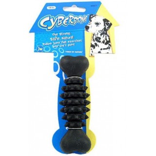 JW Pet Comp., игрушка для собак, косточка с шипами (Cyberbone)